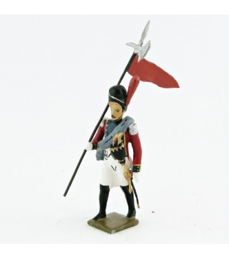 2e porte-aigle des grenadiers du 4e régiment suisse (1812)