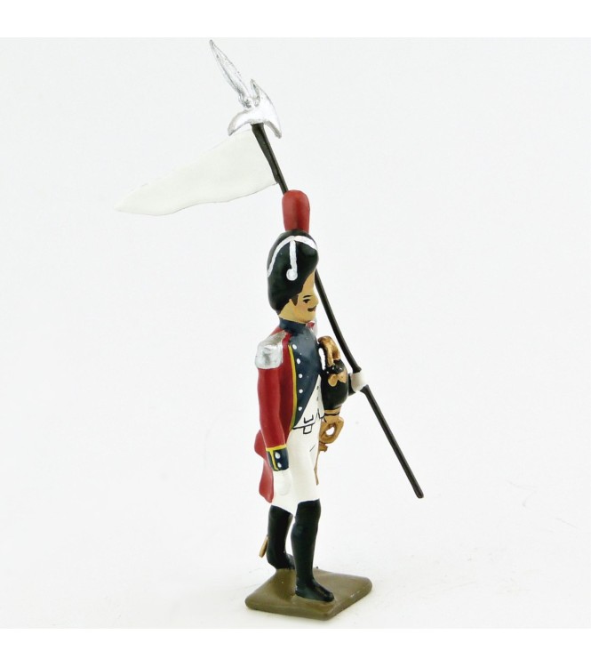 3e porte-aigles des grenadiers du 4e régiment suisse (1812)