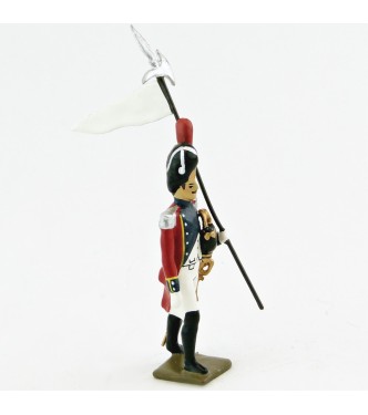 3e porte-aigles des grenadiers du 4e régiment suisse (1812)