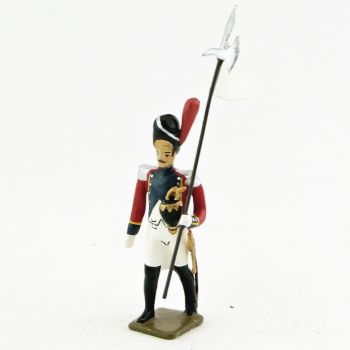 3e porte-aigle des grenadiers du 3ème régiment suisse (1812)