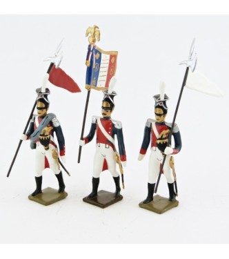 3e porte-aigle des Grenadiers polonais, légion du nord (1806)