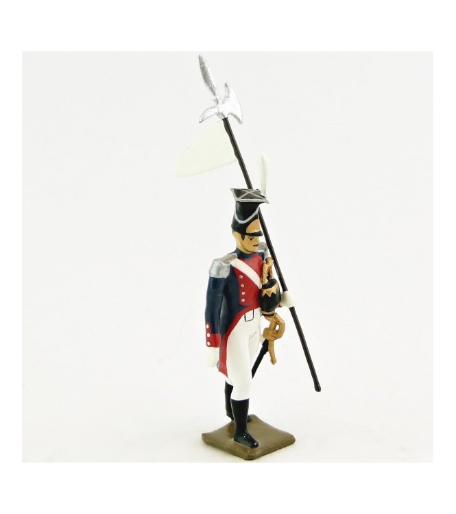 3e porte-aigle des Grenadiers polonais, légion du nord (1806)