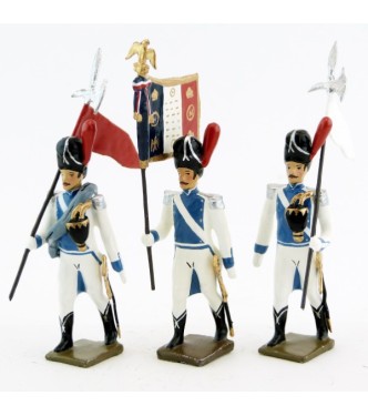 2e porte-aigle des grenadiers de Clèves et de Berg (1812)