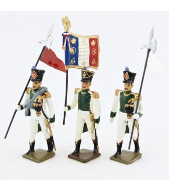 3e porte-aigle du 5e bataillon des pupilles de la garde (1812)
