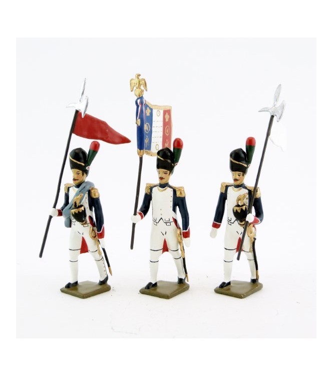 3e porte-aigle des chasseurs à pied de la Garde (1806)