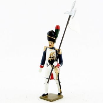 3e porte-aigle des chasseurs à pied de la Garde (1806)