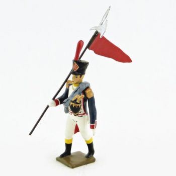 2e porte-aigle des voltigeurs du 17ème régiment de ligne (1809)