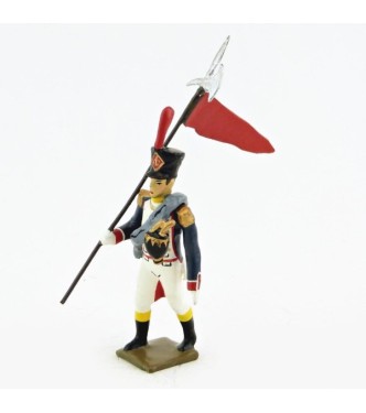 2e porte-aigle des voltigeurs du 17ème régiment de ligne (1809)