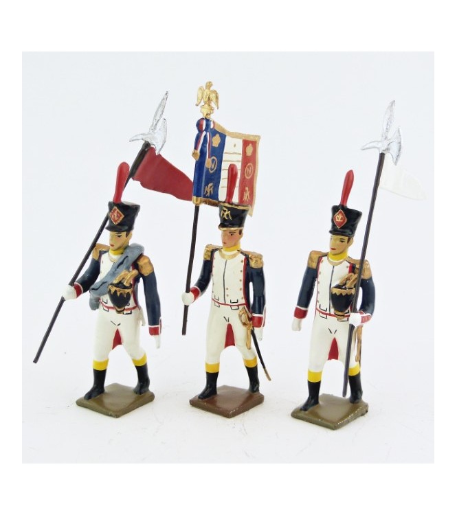 2e porte-aigle des voltigeurs du 17ème régiment de ligne (1809)
