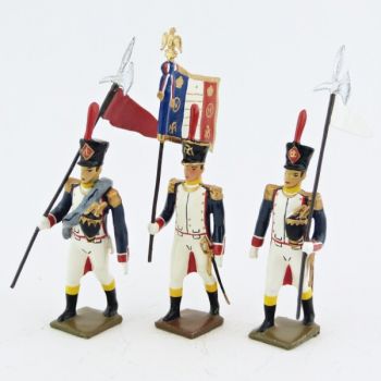 2e porte-aigle des voltigeurs du 17ème régiment de ligne (1809)