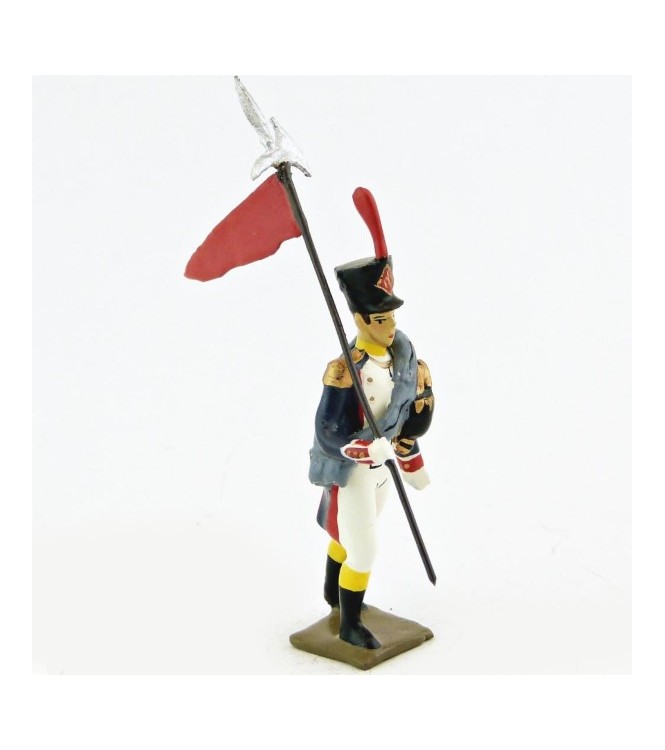 2e porte-aigle des voltigeurs du 17ème régiment de ligne (1809)