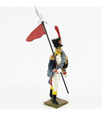 2e porte-aigle des voltigeurs du 17ème régiment de ligne (1809)