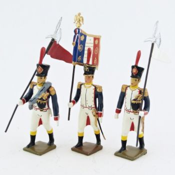 3e porte-aigle des voltigeurs du 17ème régiment de ligne (1809)