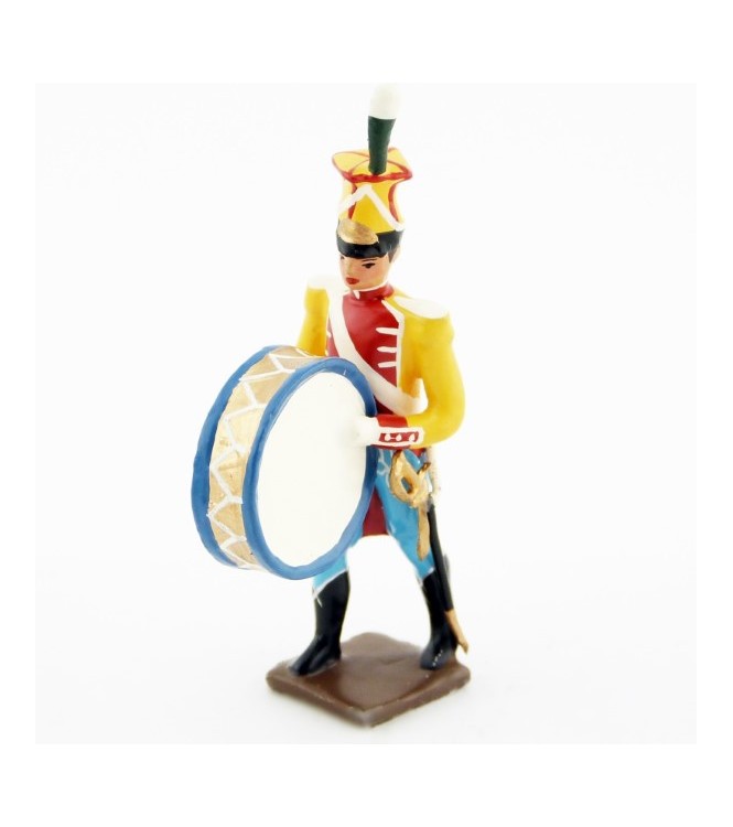 grosse caisse de la musique des chasseurs du 17e rgt d'infanterie (1809)