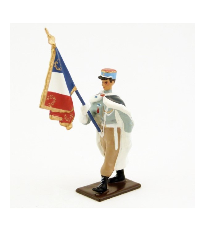 drapeau du 1er régiment de spahis (manches longues et crispins)