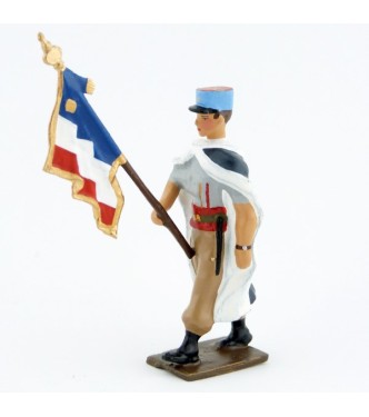 porte-drapeau du 1er régiment de spahis (manches courtes)