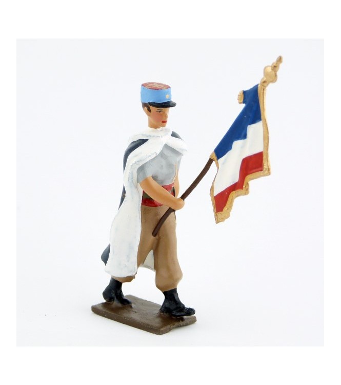 porte-drapeau du 1er régiment de spahis (manches courtes)