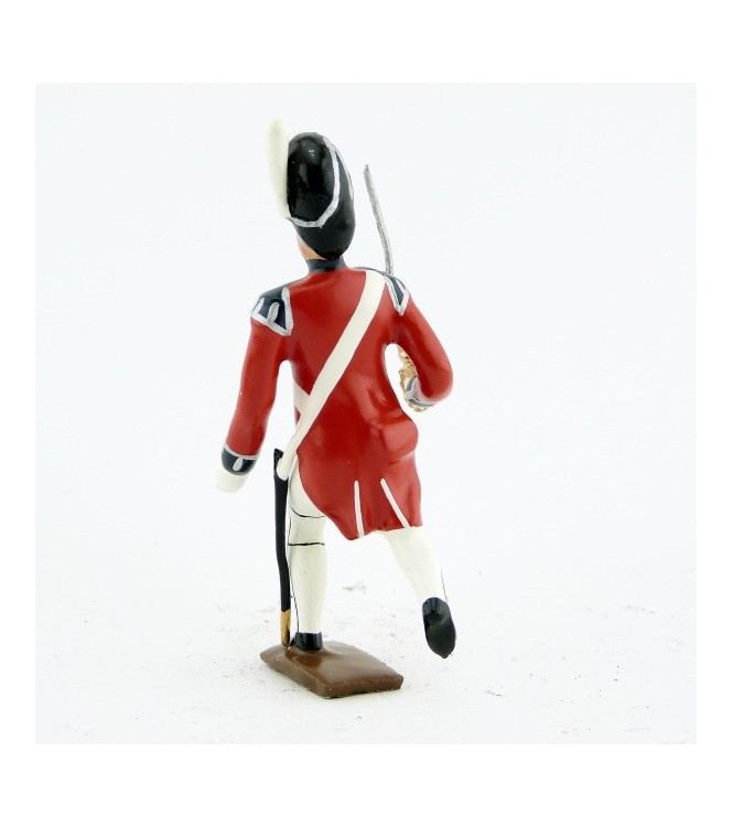 officier du 1er rgt de grenadiers anglais à l'assaut