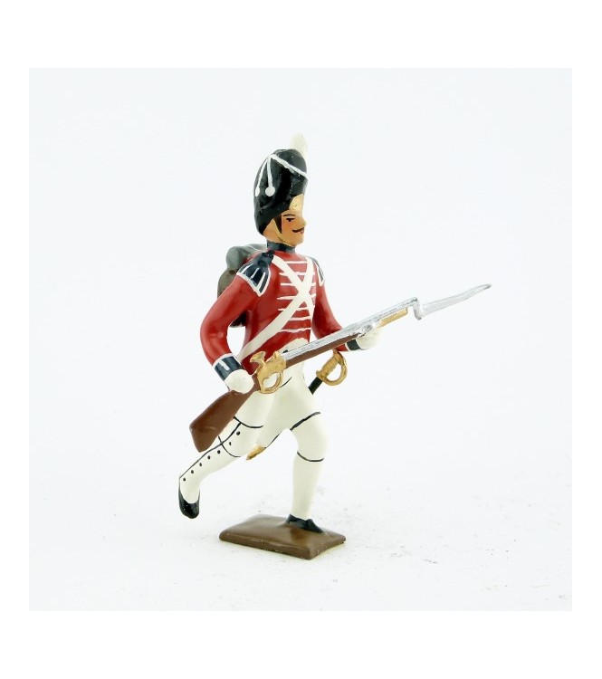 fantassin du 1er rgt de grenadiers anglais à l'assaut