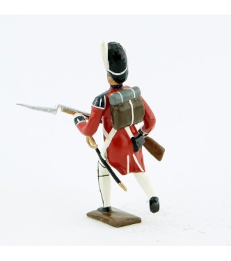 fantassin du 1er rgt de grenadiers anglais à l'assaut