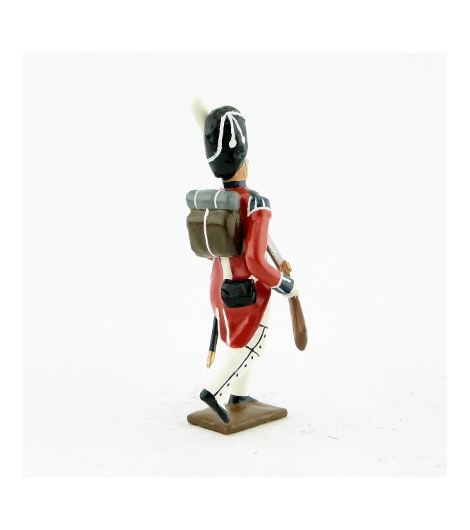 fantassin du 1er rgt de grenadiers anglais à l'assaut