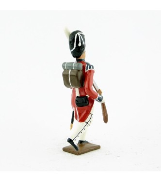 fantassin du 1er rgt de grenadiers anglais à l'assaut