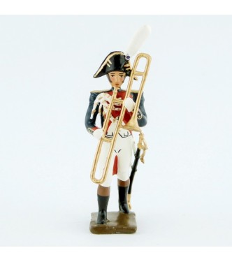 sacqueboute (trombone à coulisse) de la musique de la gde d'honneur de strasbour