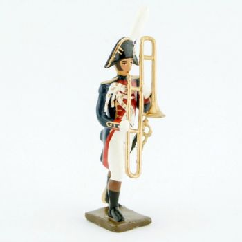 sacqueboute (trombone à coulisse) de la musique de la gde d'honneur de strasbour