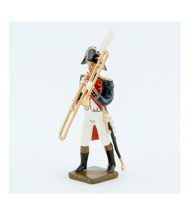 sacqueboute (trombone à coulisse) de la musique de la gde d'honneur de strasbour