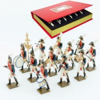 Musique de la gde d'honneur de strasbourg, coffret de 12 figurines