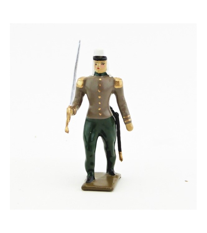 officier de la légion étrangère en tunique