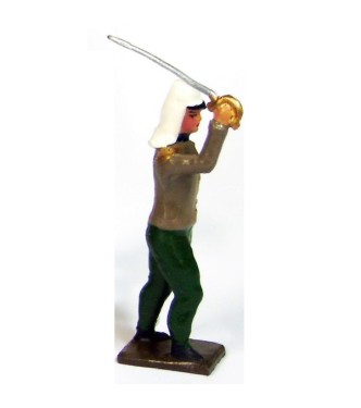 officier de la légion étrangère à l'assaut