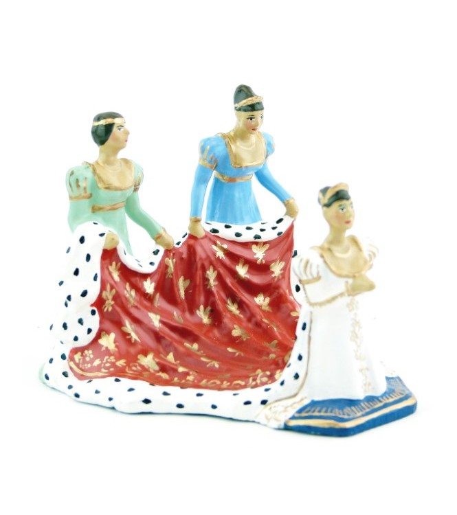 Joséphine + Mme de Lavalette + Mme de la Rochefoucauld