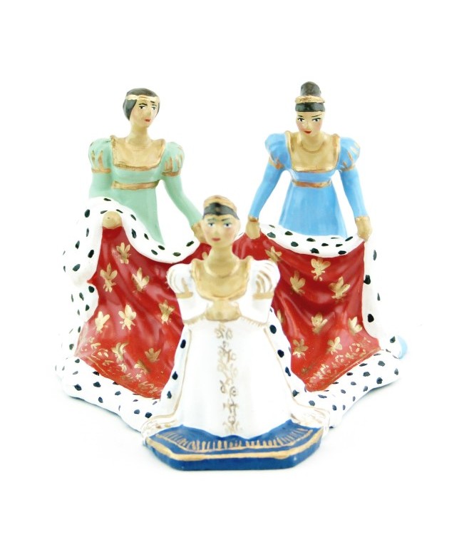 Joséphine + Mme de Lavalette + Mme de la Rochefoucauld