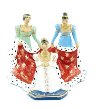 Joséphine + Mme de Lavalette + Mme de la Rochefoucauld