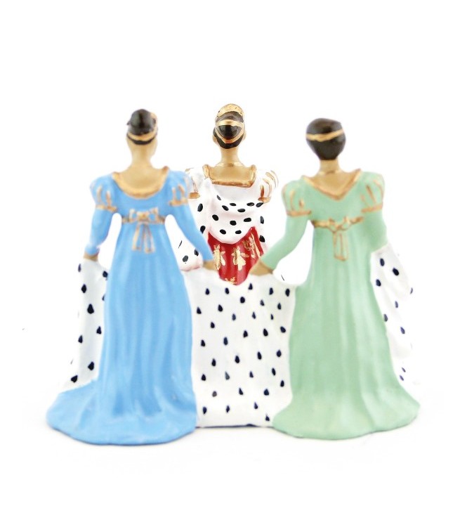 Joséphine + Mme de Lavalette + Mme de la Rochefoucauld