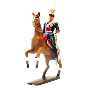 officier des uhlans de bavière à cheval (1808)