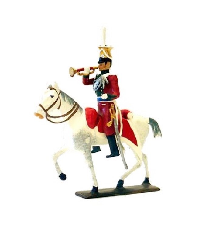 trompette des uhlans de bavière à cheval (1808)