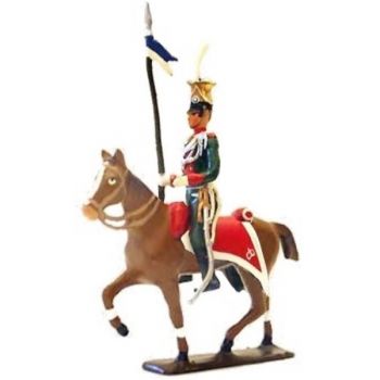 cavalier des uhlans de bavière à cheval (1808)