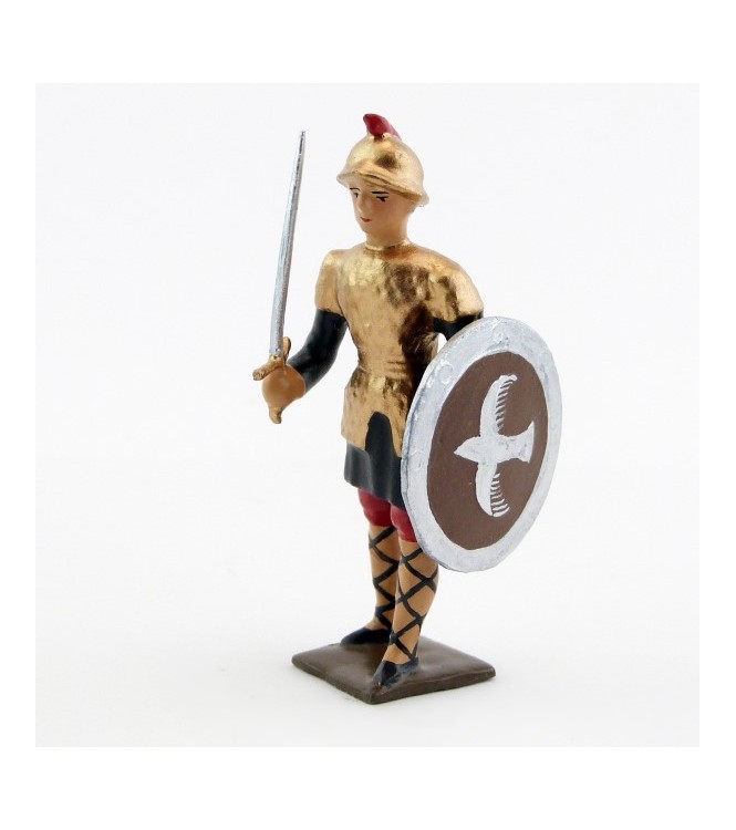 franc avec épée et bouclier