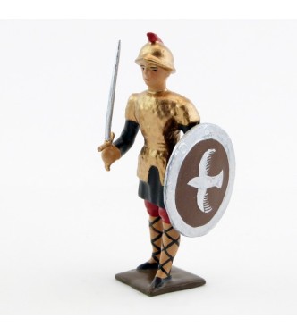 franc avec épée et bouclier