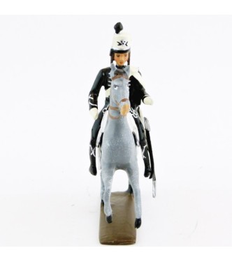officier des hussards volontaires de la mort à cheval (1793)