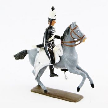 officier des hussards volontaires de la mort à cheval (1793)
