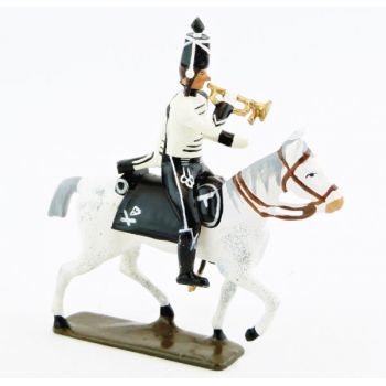 trompette des hussards volontaires de la mort à cheval (1793)