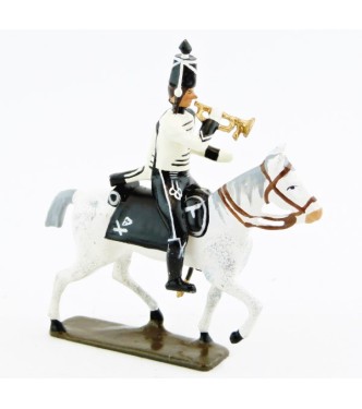 trompette des hussards volontaires de la mort à cheval (1793)