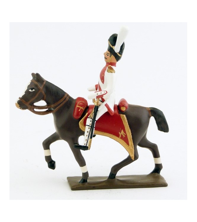 officier à cheval du 3e rgt de grenadiers de la garde (ex-hollandais) (1812)