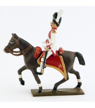 officier à cheval du 3e rgt de grenadiers de la garde (ex-hollandais) (1812)