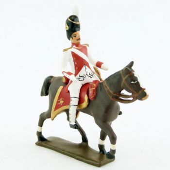 officier à cheval du 3e rgt de grenadiers de la garde (ex-hollandais) (1812)