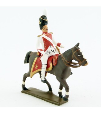 officier à cheval du 3e rgt de grenadiers de la garde (ex-hollandais) (1812)