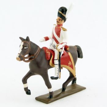 officier à cheval du 3e rgt de grenadiers de la garde (ex-hollandais) (1812)